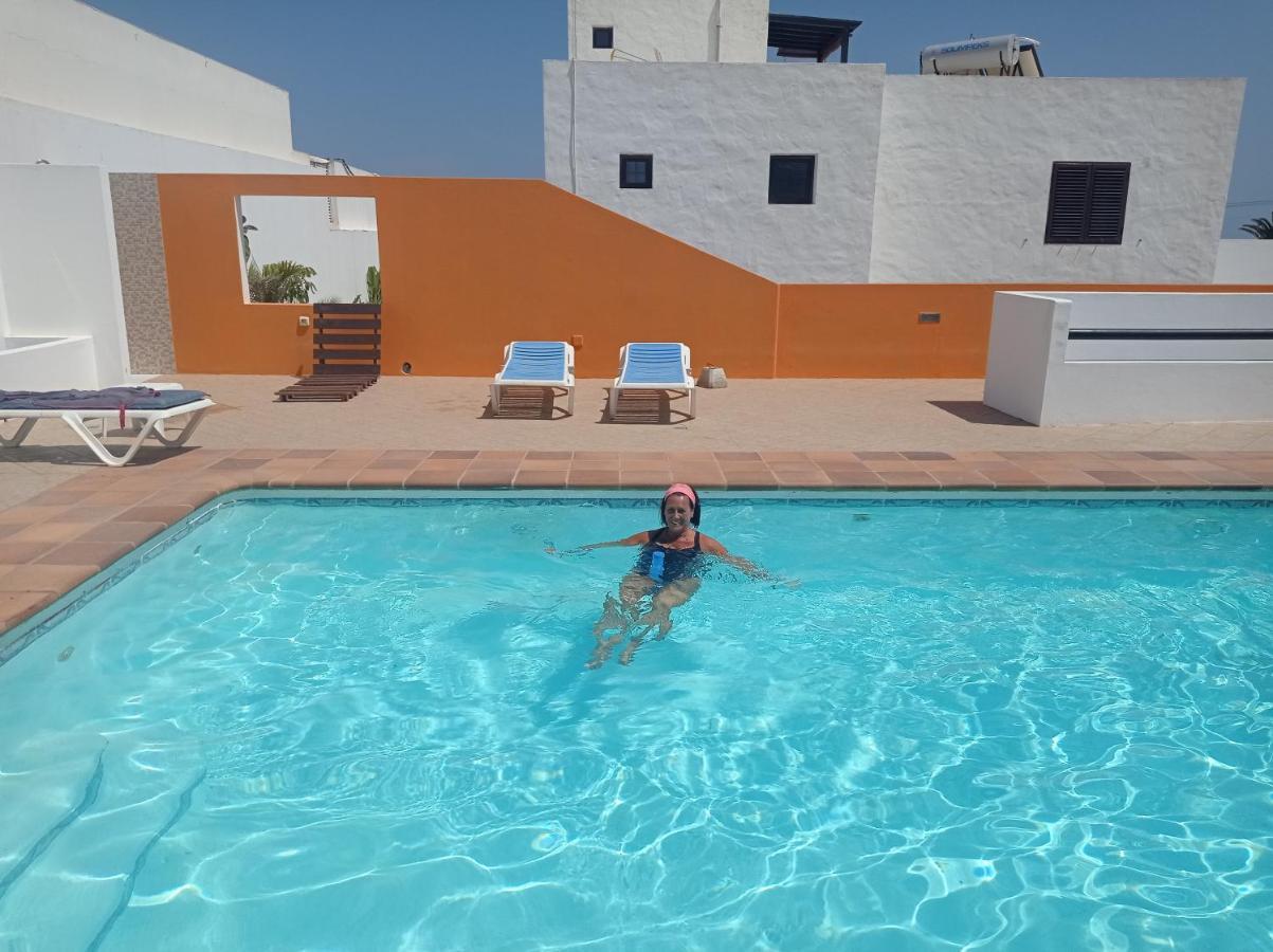 Vila Casa Sol Y Mar Tías Exteriér fotografie