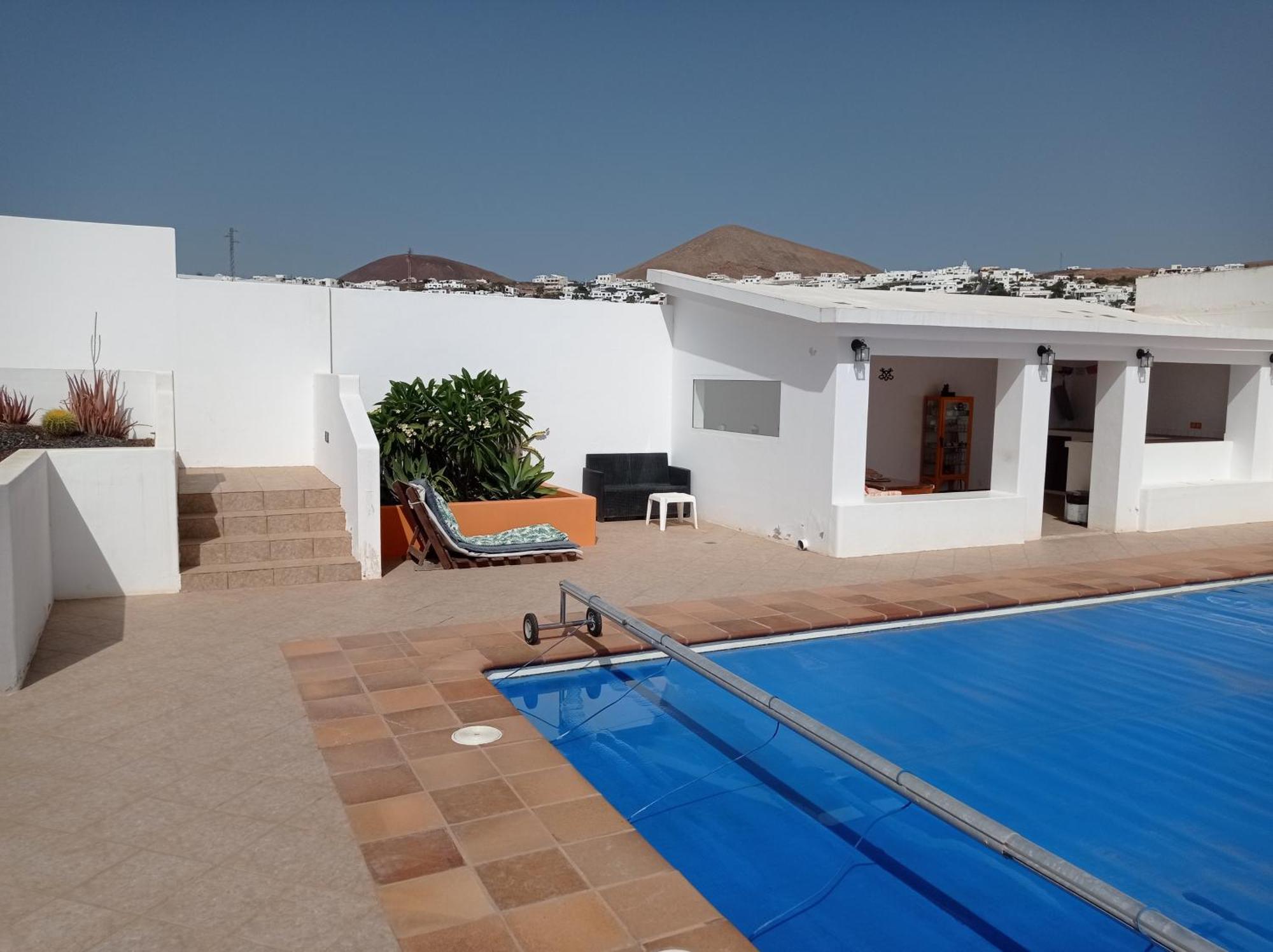Vila Casa Sol Y Mar Tías Exteriér fotografie